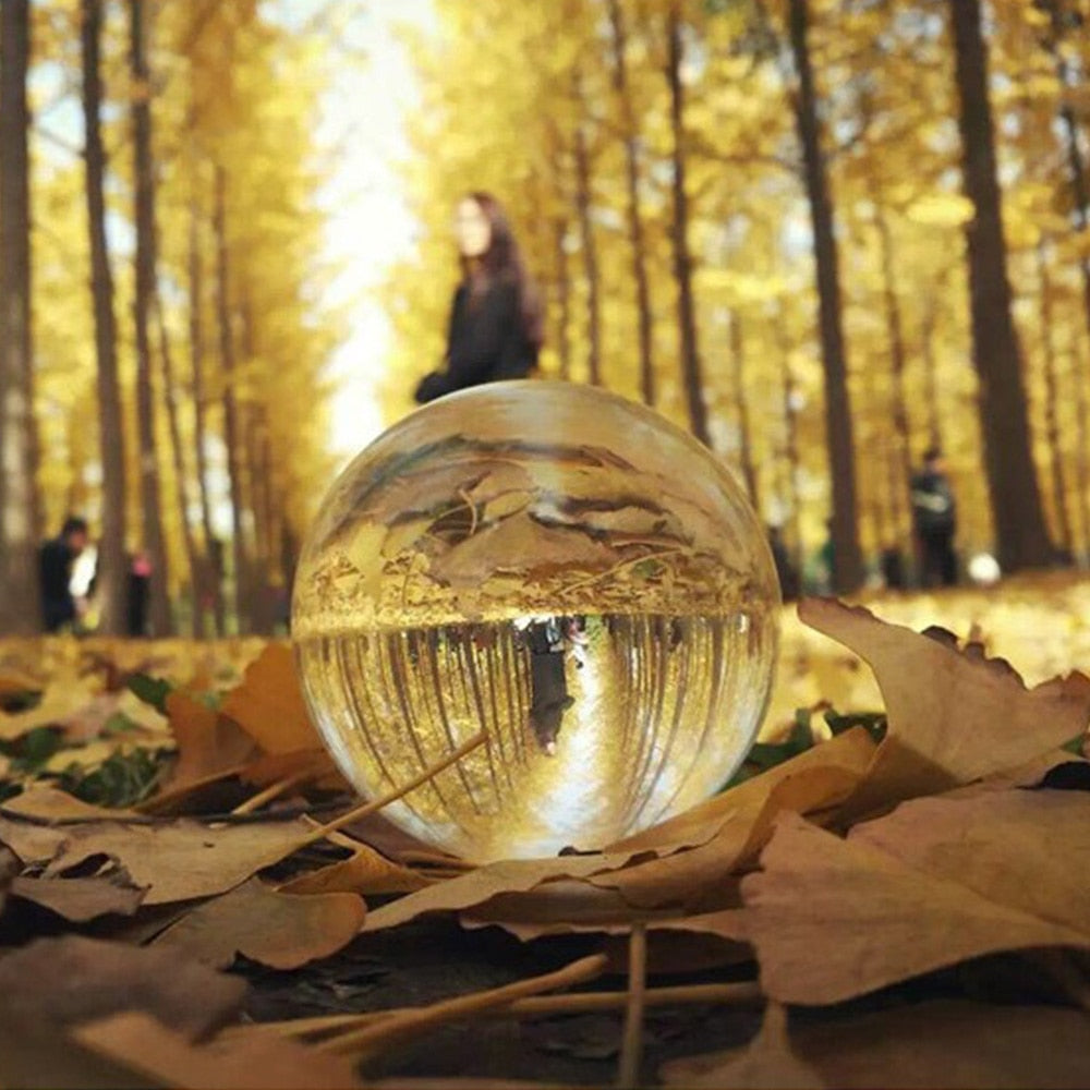 Crystal Ball Lens Photography Sphere Belleza