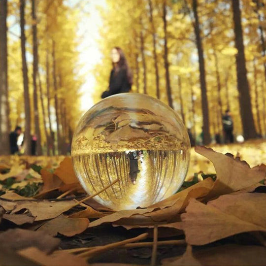 Crystal Ball Lens Photography Sphere Belleza