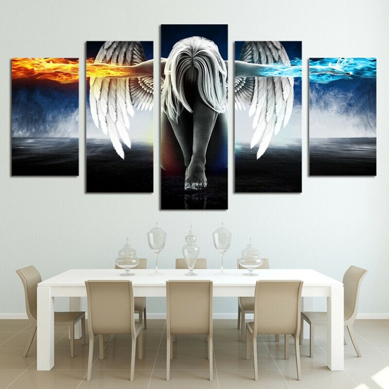 Engelen Muur Canvas Belleza