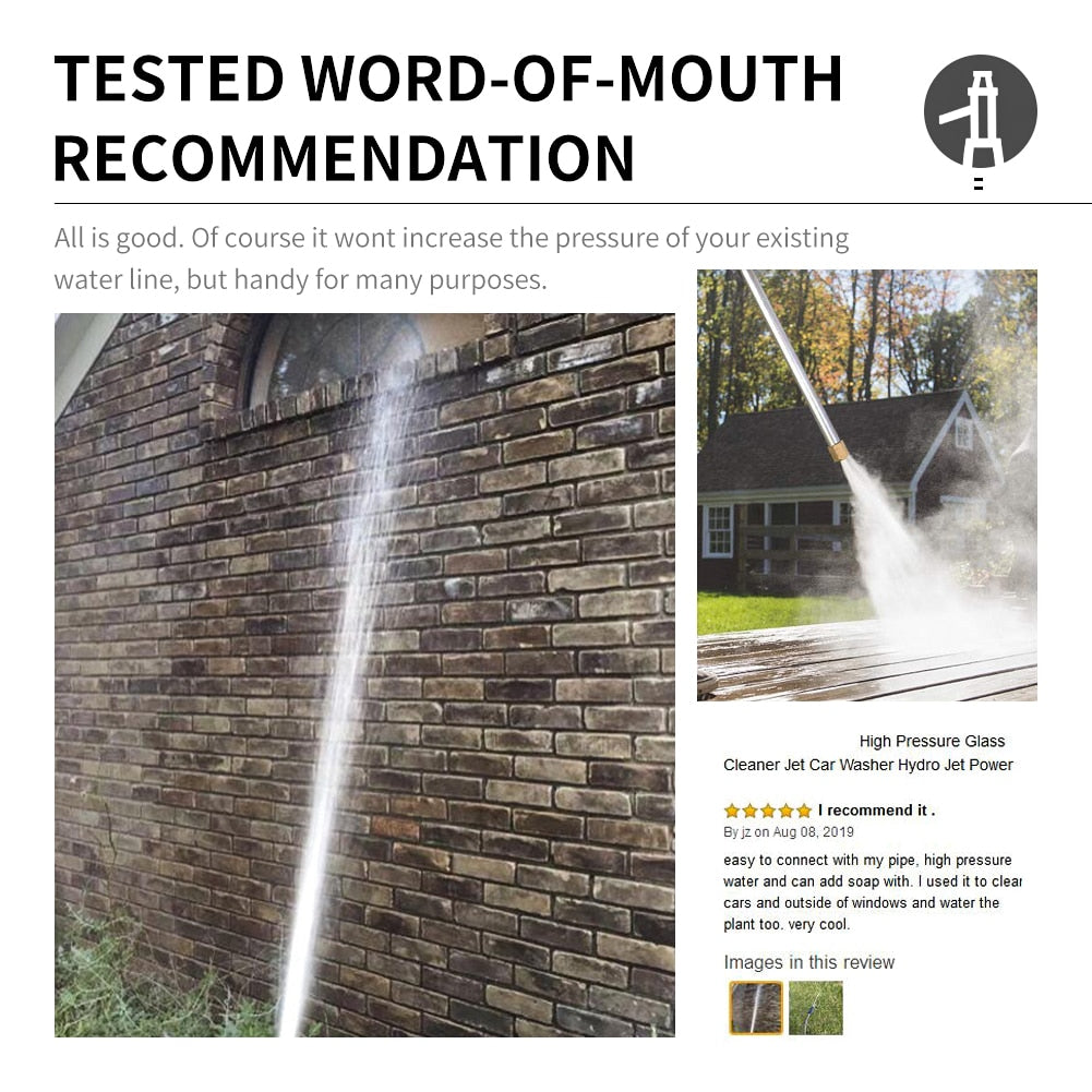 Draagbaar Hogedruk Waterpistool Belleza