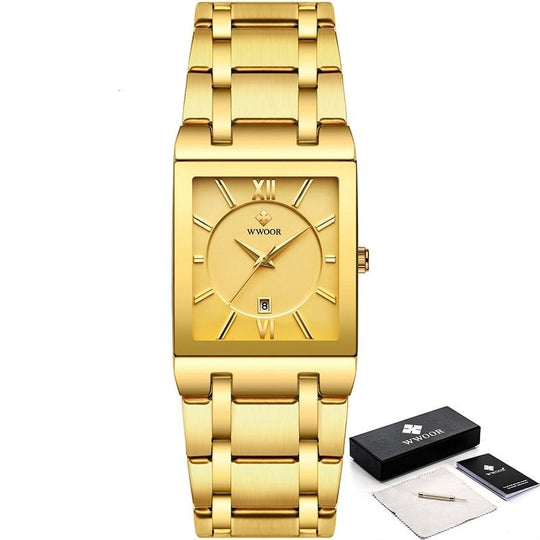 Heren Luxe Quartz Polshorloge Belleza