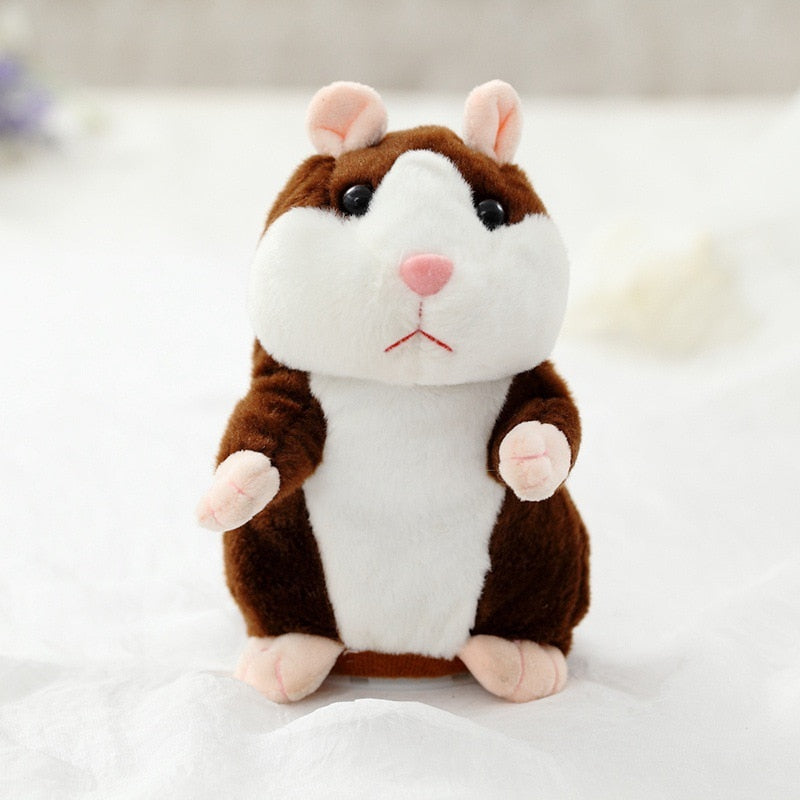 Record en Mimic Hamster Pluche Speelgoed