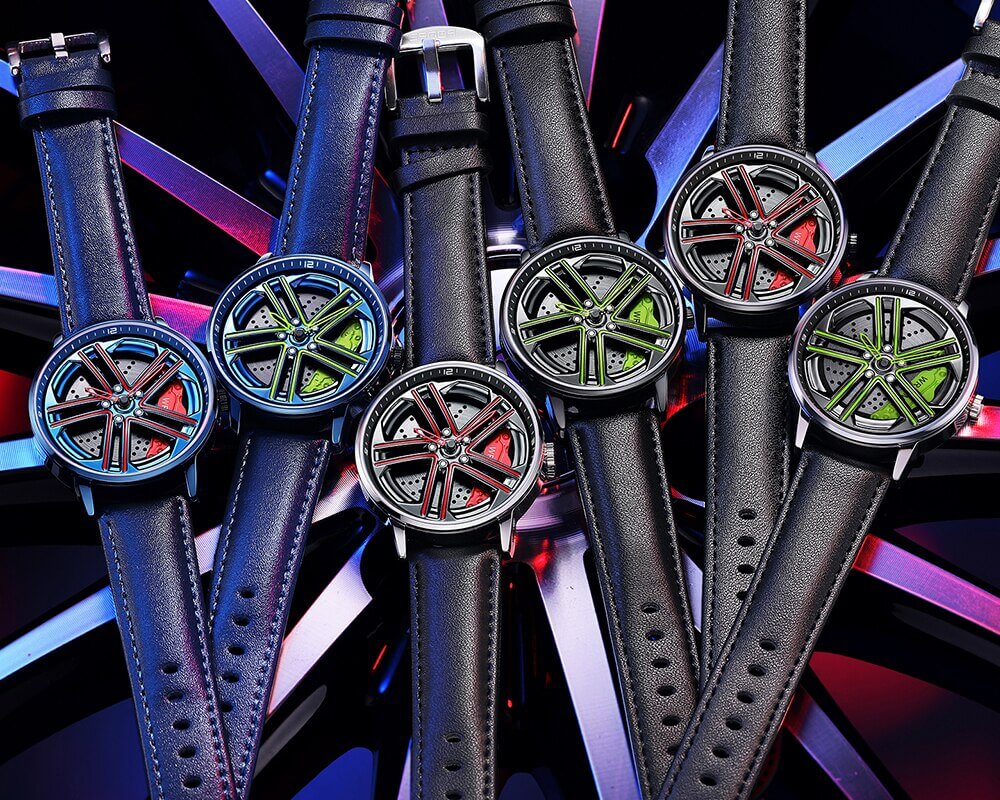 Spinnewiel Horloge