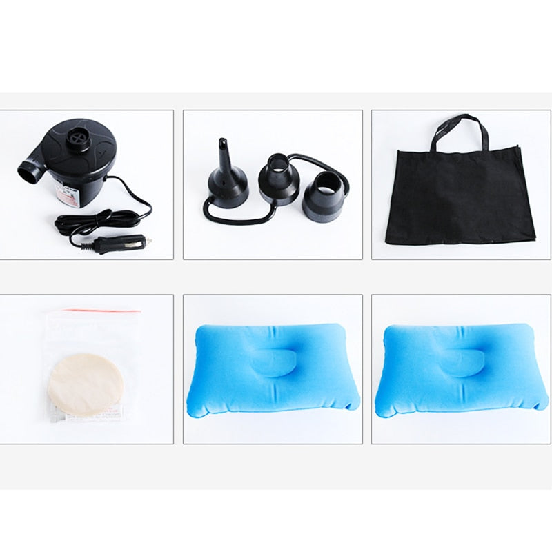 Opblaasbare auto achterbank matras Belleza