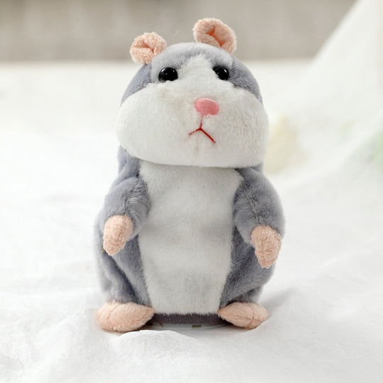 Record en Mimic Hamster Pluche Speelgoed