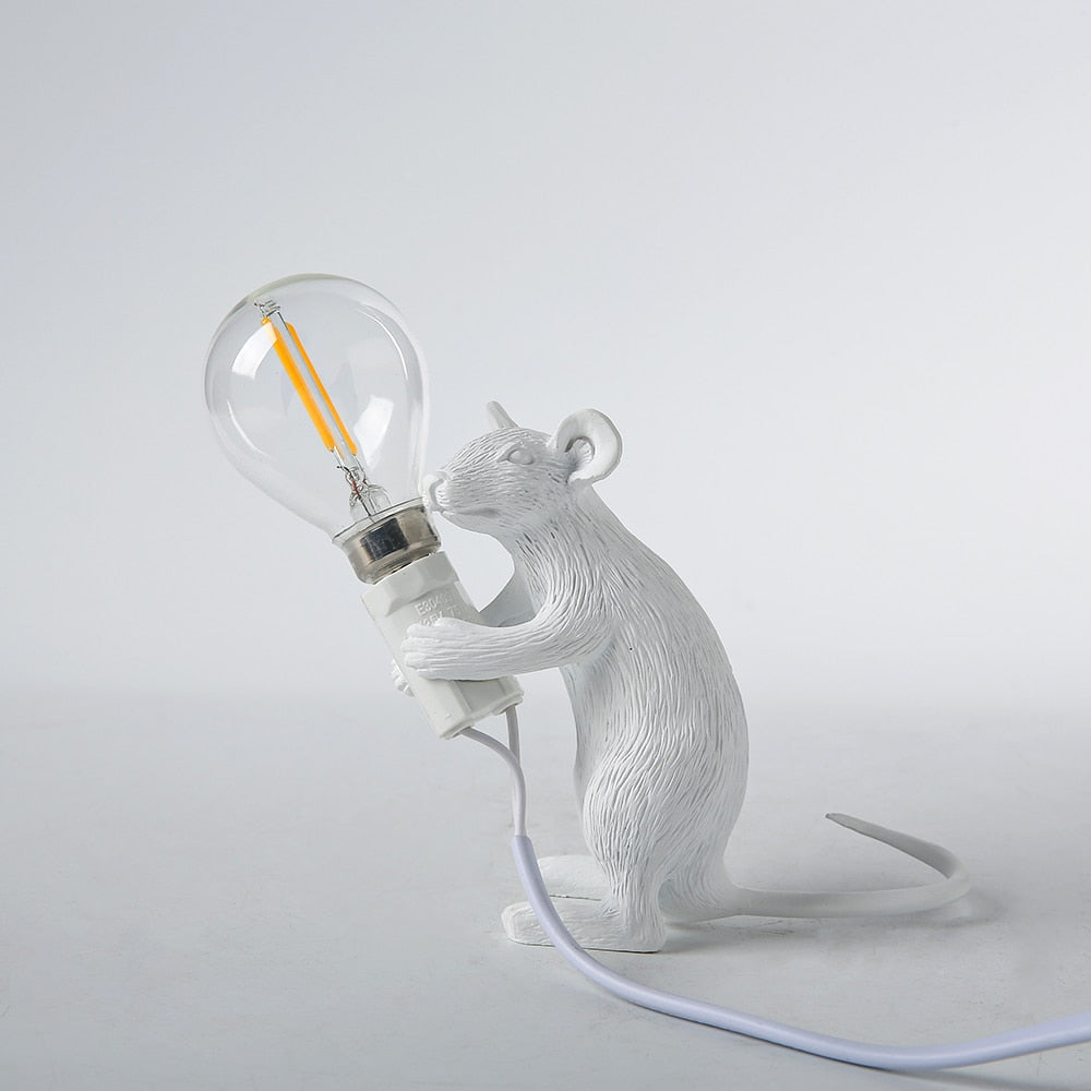Schattige Muis Tafellamp - Unieke Decoratieve Verlichting voor Elke Ruimte