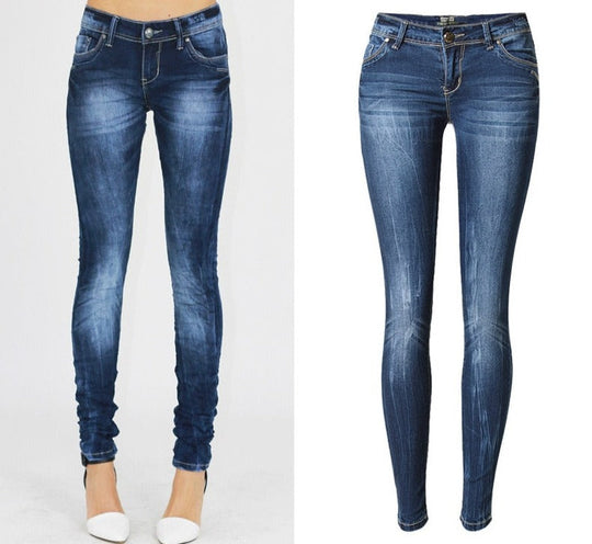 Vrouw Skinny Jeans Belleza