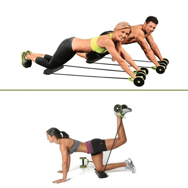 Ab Roller | Abdominale en volledige lichaamstraining Belleza