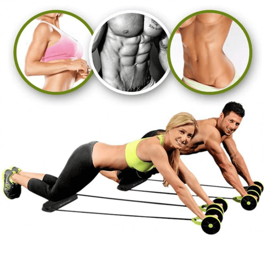 Ab Roller | Abdominale en volledige lichaamstraining Belleza