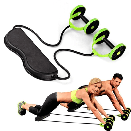Ab Roller | Abdominale en volledige lichaamstraining Belleza