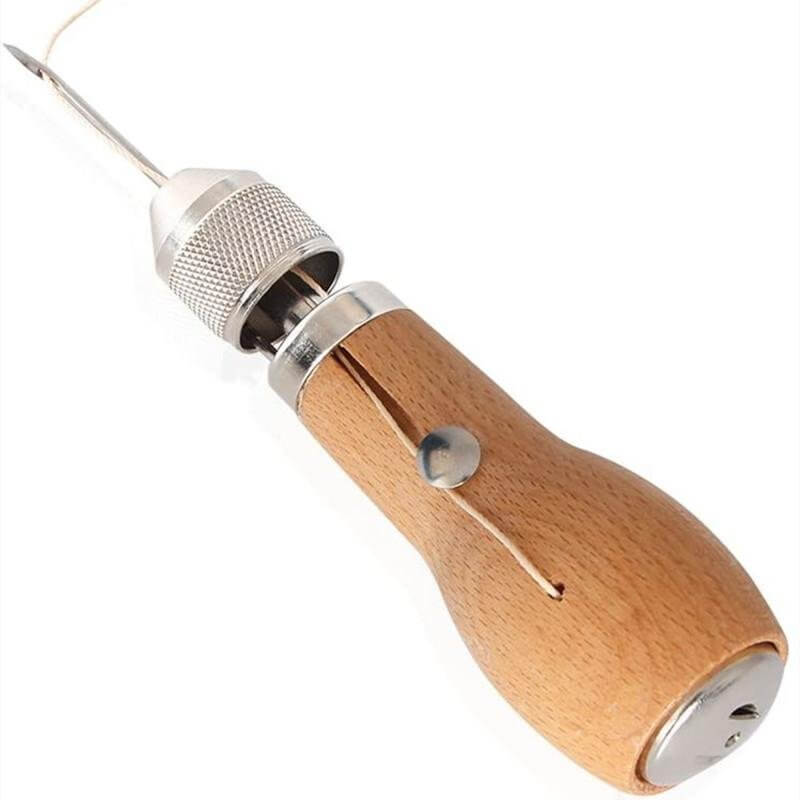 Leren Naai Awl Gereedschap Kit Belleza