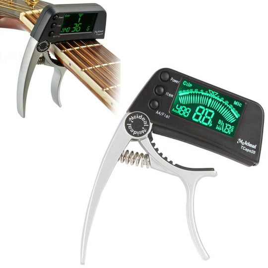 2-in-1 Gitaar Capo & Tuner Belleza