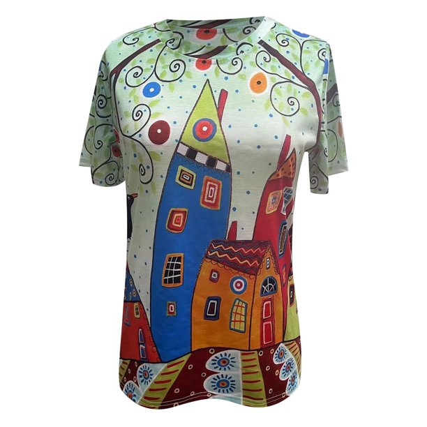 Zomer Vrouwen T-shirt Belleza