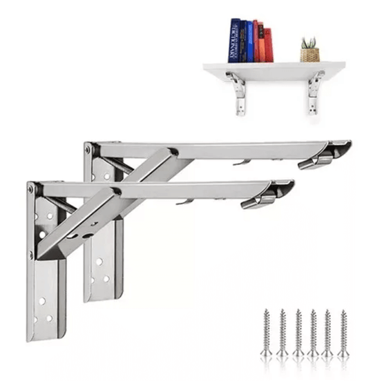 Opvouwbare Muur Plank Beugel (2stuks)