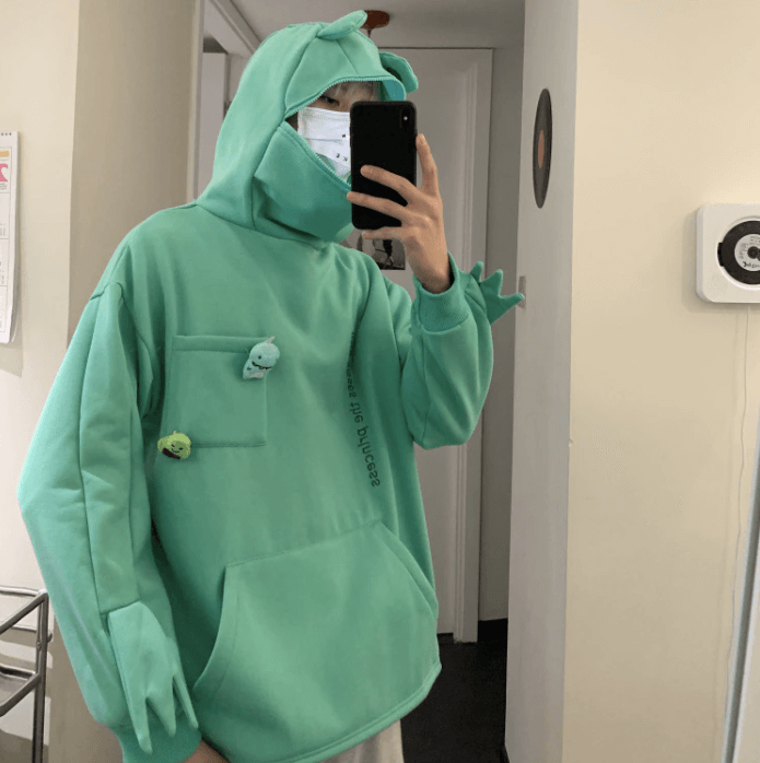 Kikker Rits Hoodie