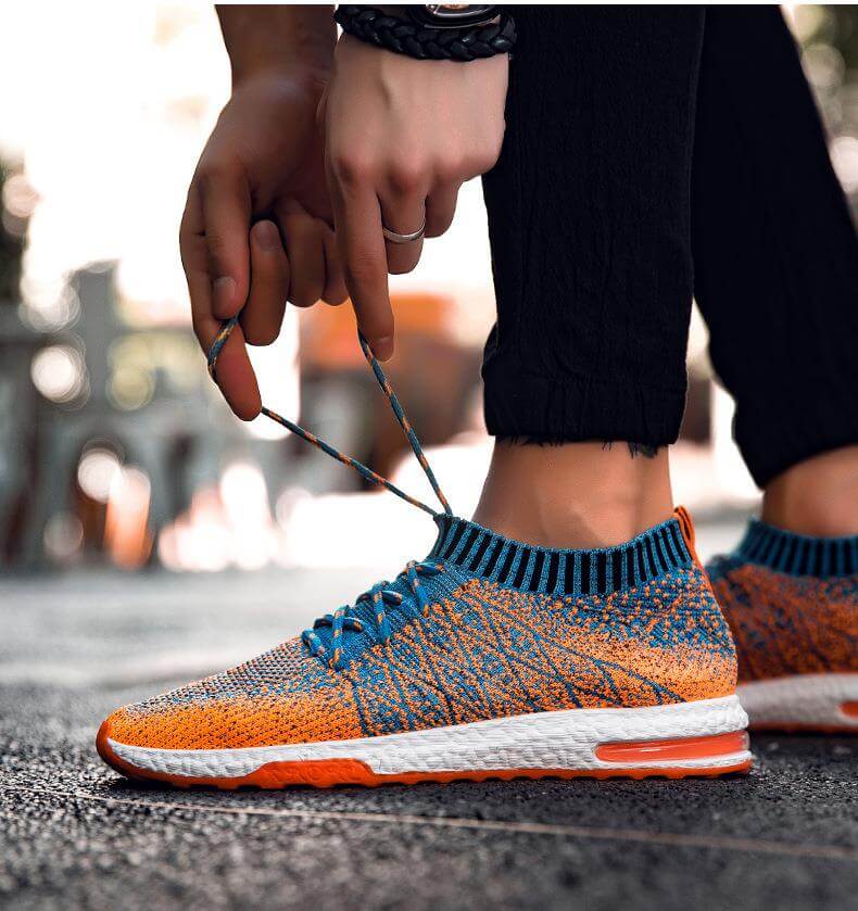 Fly-knitted Ademende Herensneakers Belleza