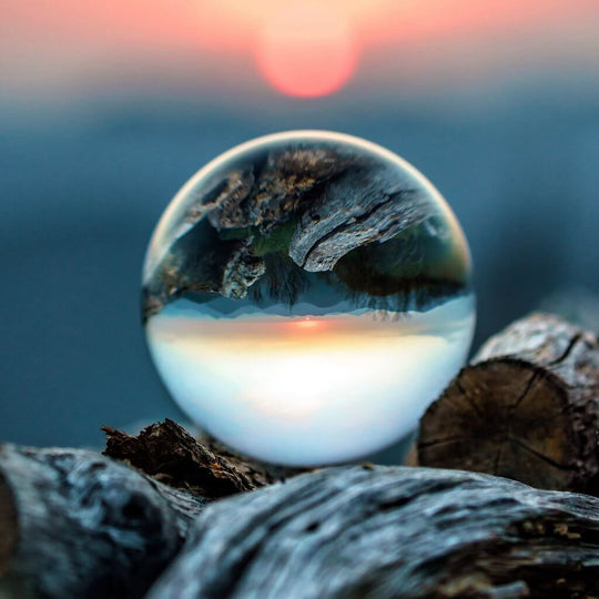 Crystal Ball Lens Photography Sphere Belleza