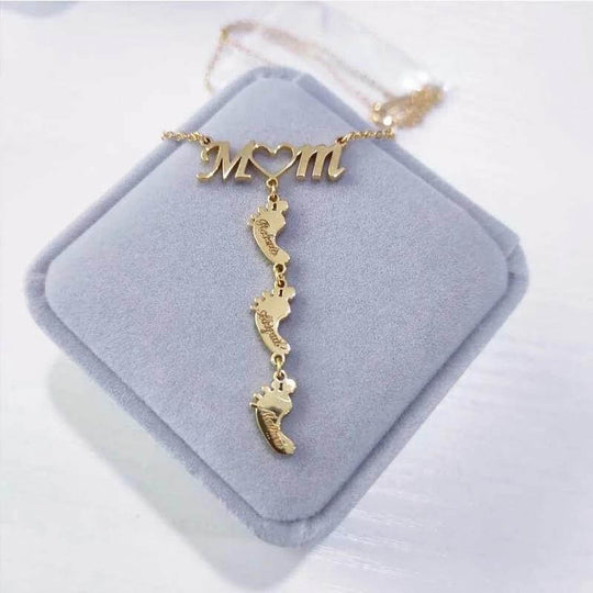 Baby Voeten Moeder Ketting Belleza