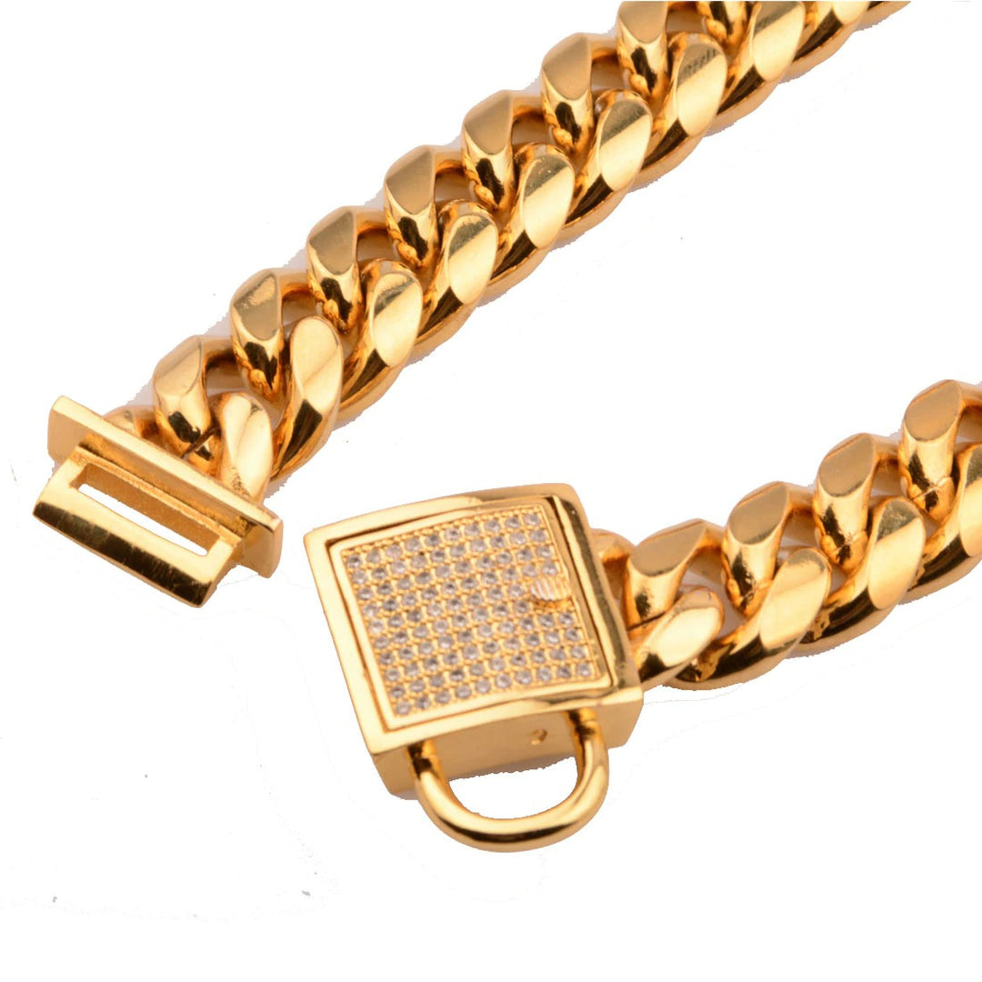 BlingBling | Metalen Honden Ketting Belleza