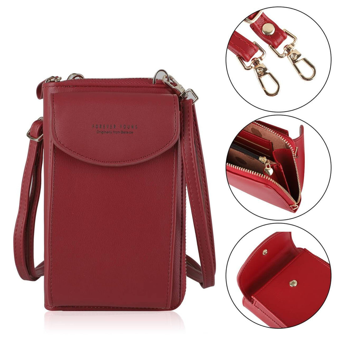 Vrouwen Crossbody Clutch Telefoon Portemonnee Belleza
