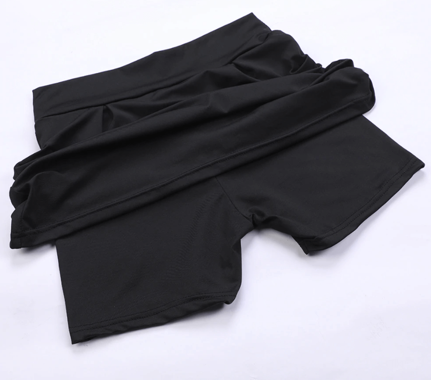 Workout Geplooide Korte Broek Belleza