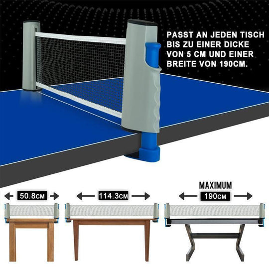Intrekbaar Tafeltennis Net Belleza