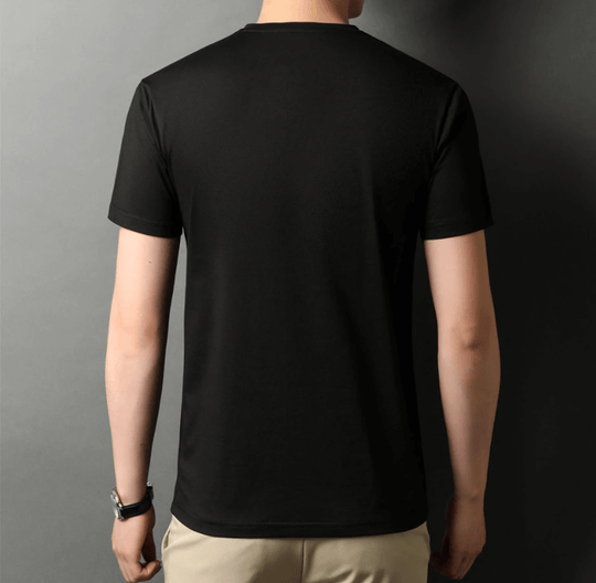 Heren Slim Fit V-hals T-shirt Belleza