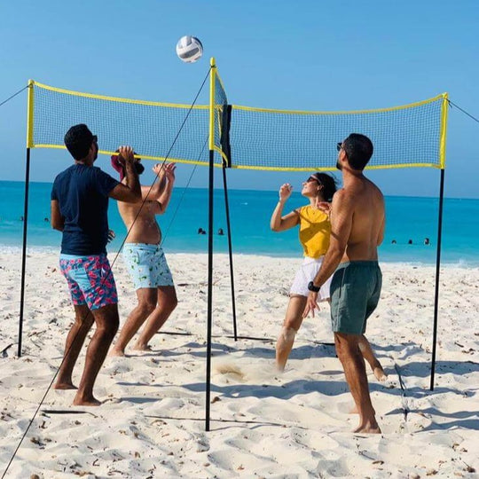 Vierzijdig Cross Volleybal Net Belleza